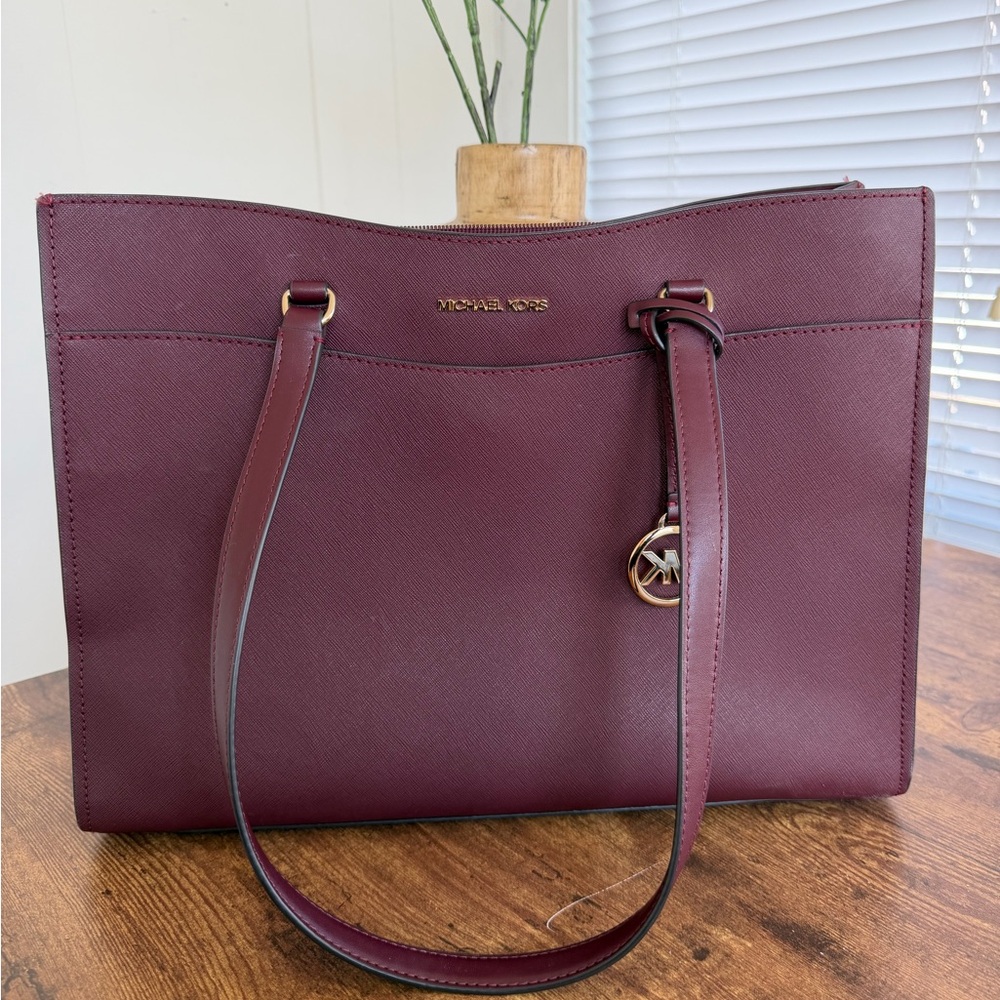 Michael Kors Deep Wine Tote